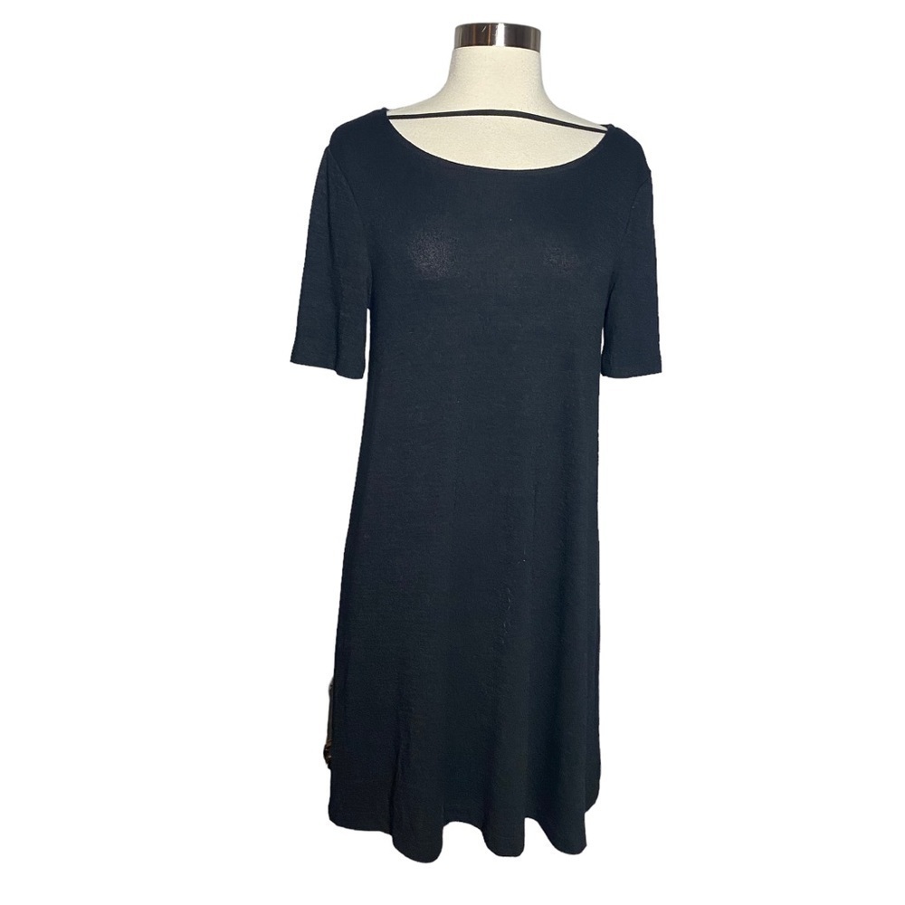 Gap Black Knit Mini Dress S
